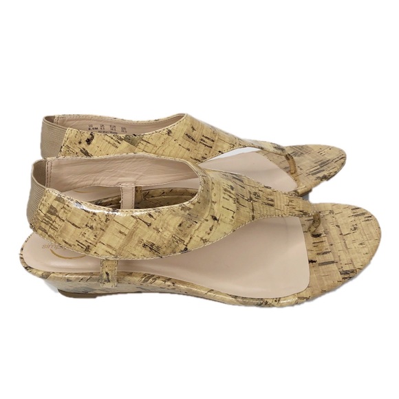 Life Stride Yennifer Cork Wedge Sandals - Picture 3 of 8